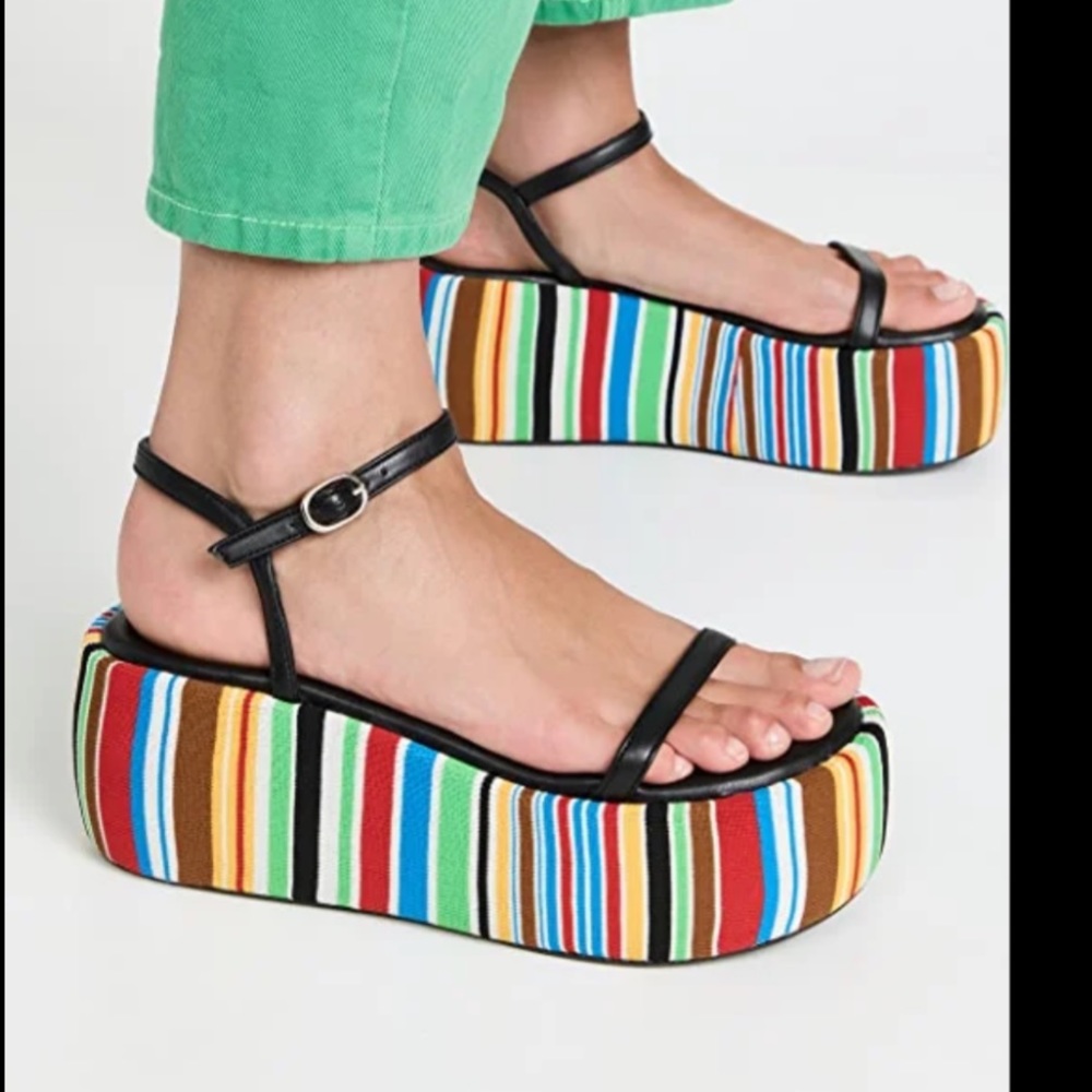 Simon Miller Striped Platform rainbow men